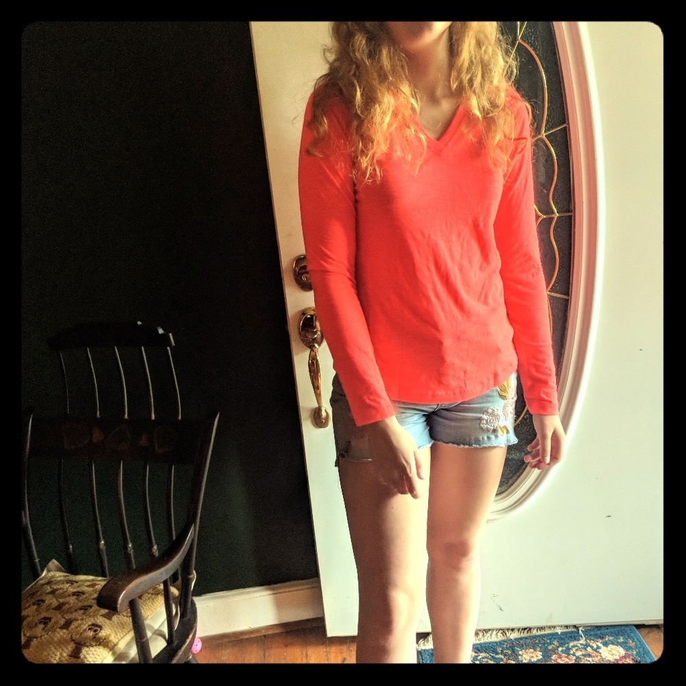 Pink blouse
